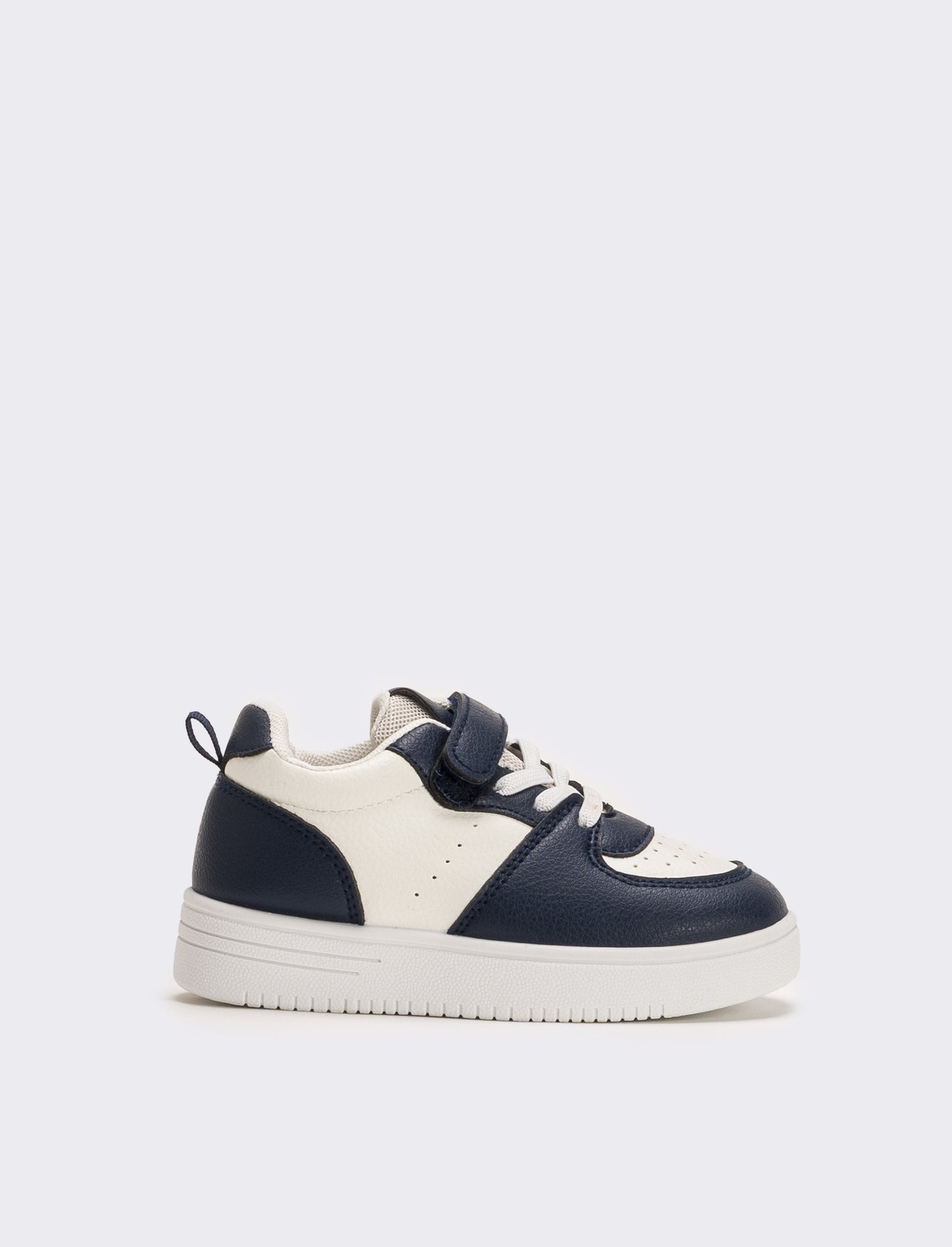 Sneakers da bambino con riporti a contrasto - Blu