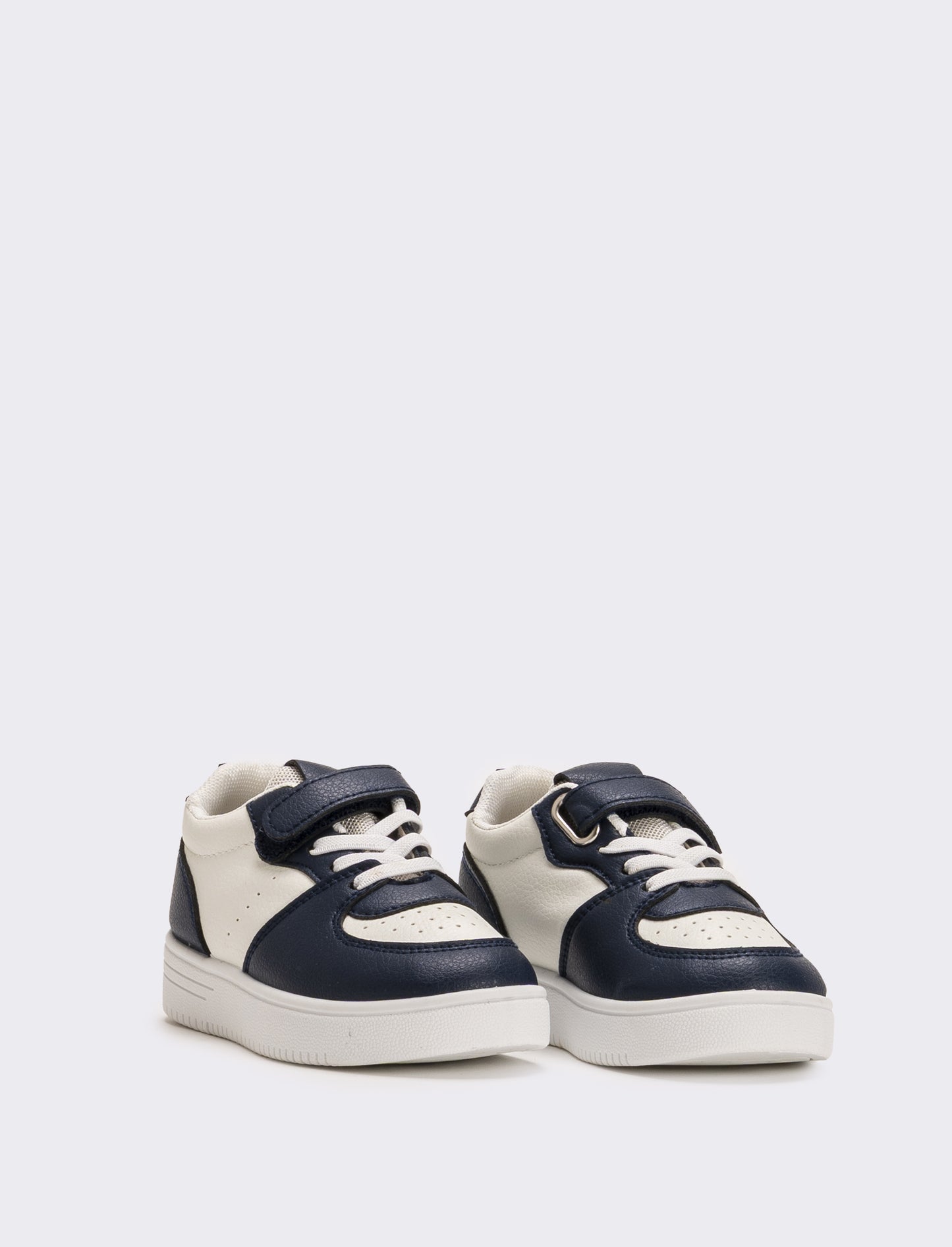 Sneakers da bambino con riporti a contrasto - Blu