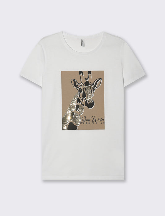 Woman's printed graphic t-shirt for casual wear - 