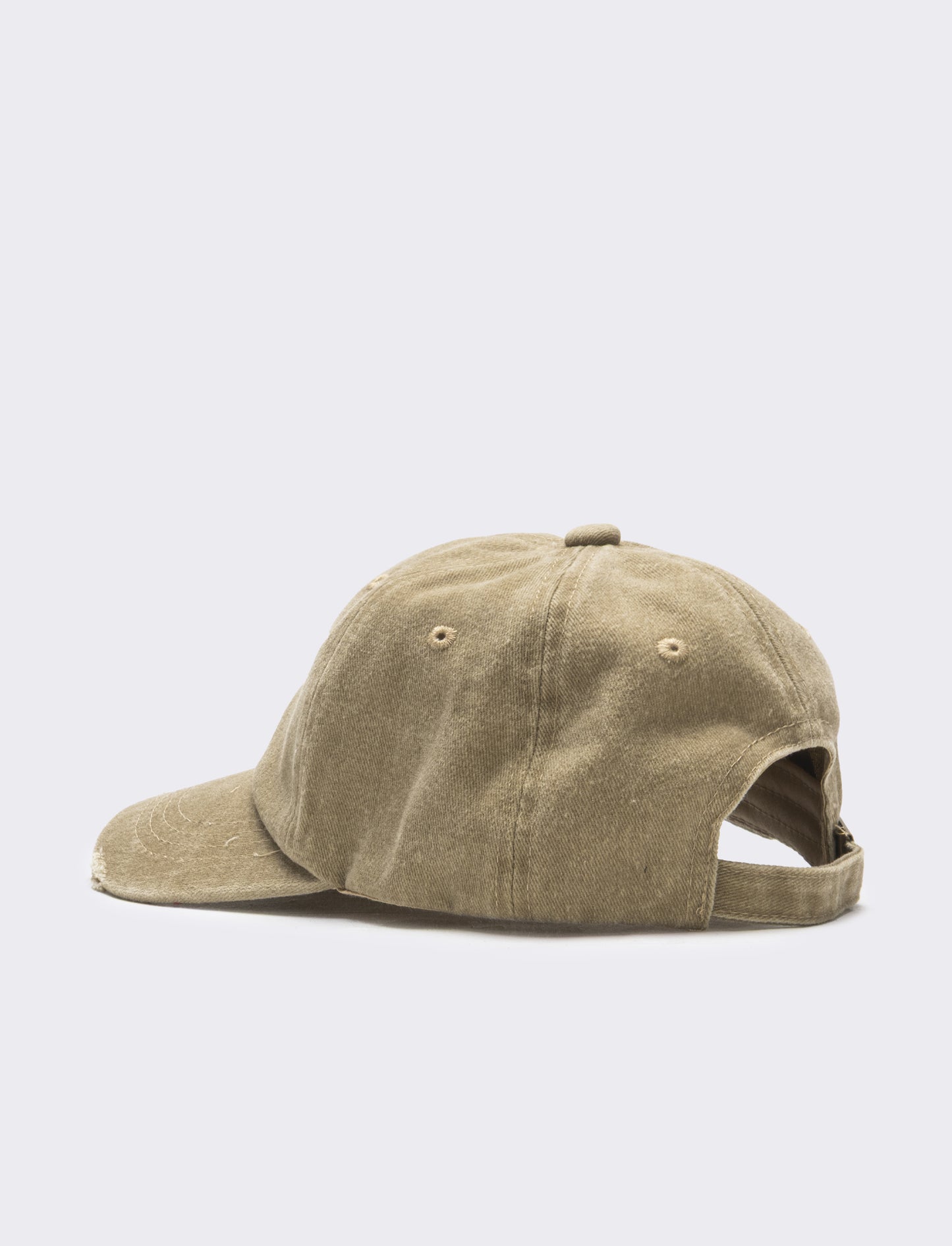 Cappello bambino baseball cotone delave liscio - Beige
