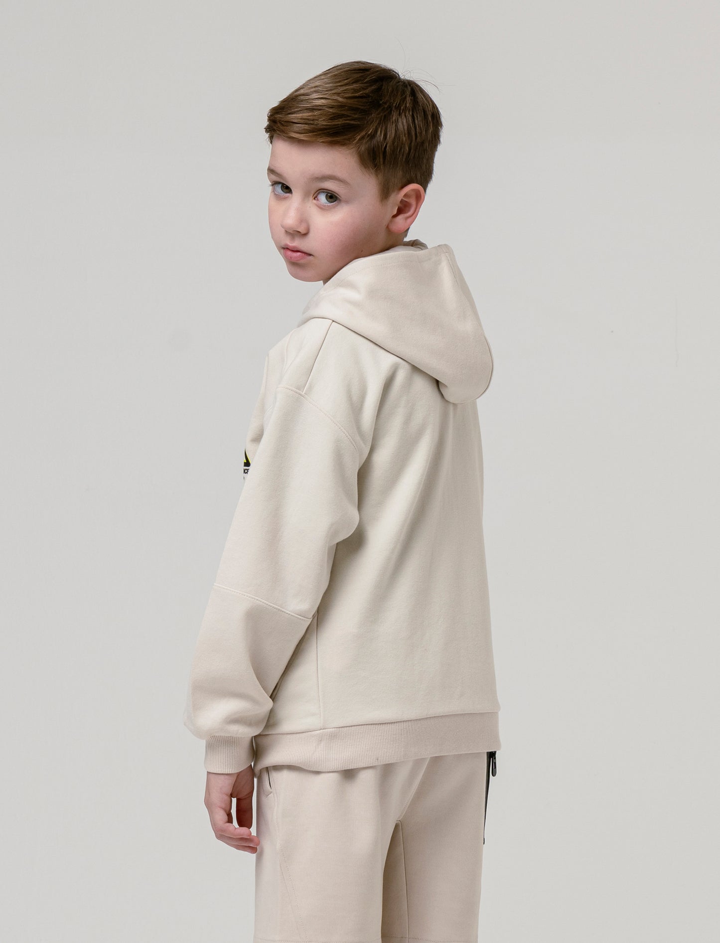 Poly-cotton hoodie - Grey