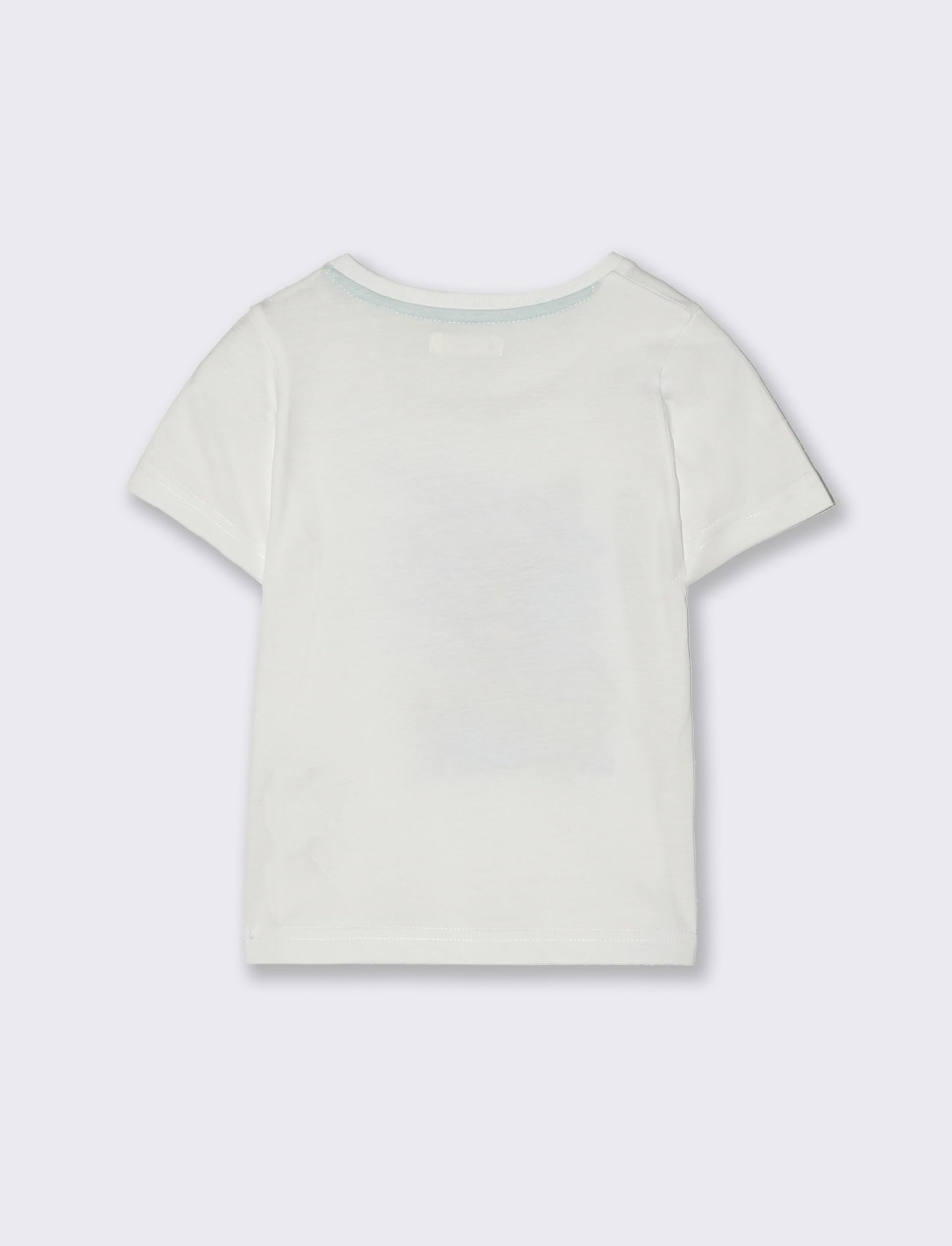 T shirt con stampa da neonato - Bianco