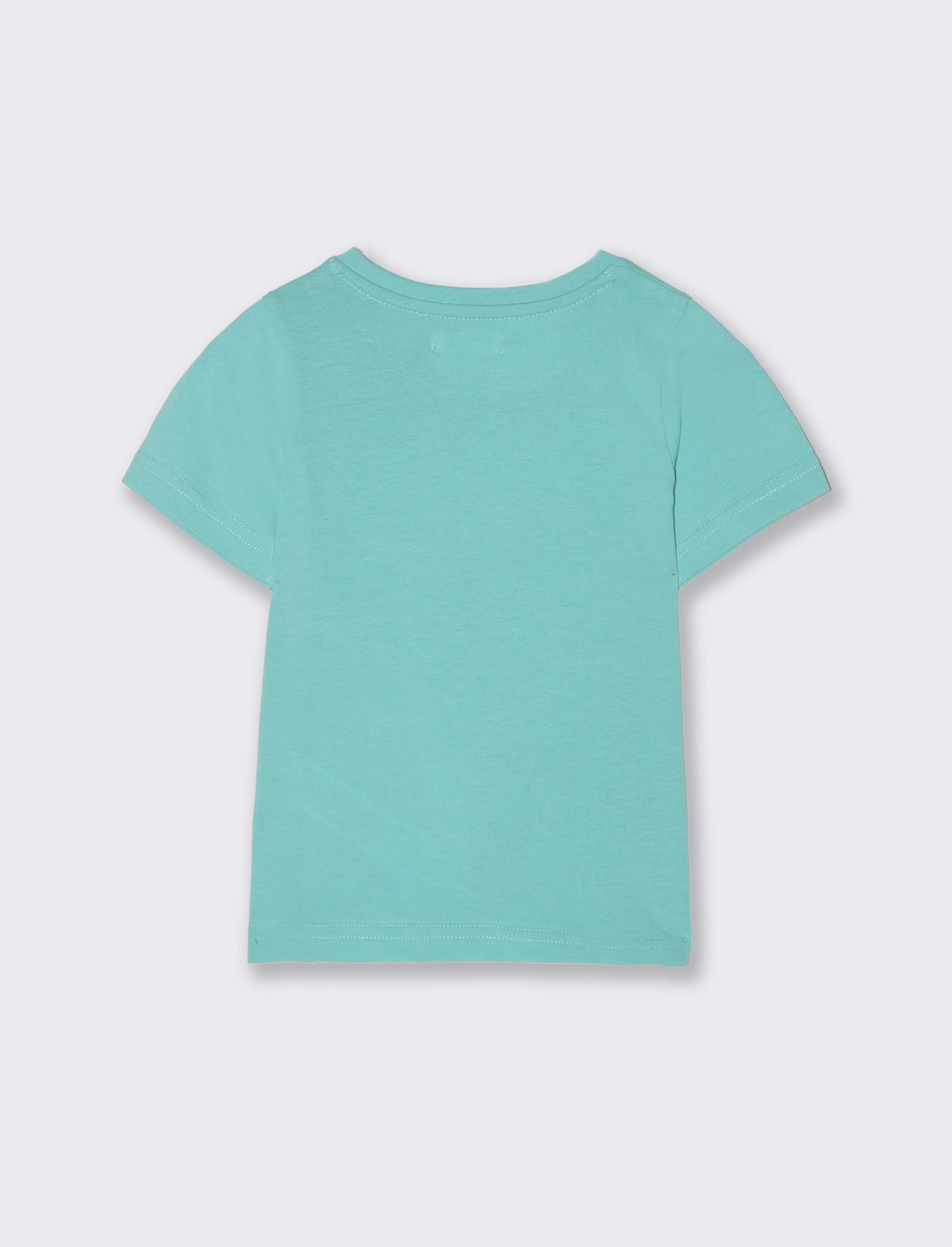 T shirt con stampa da neonato - Verde acqua