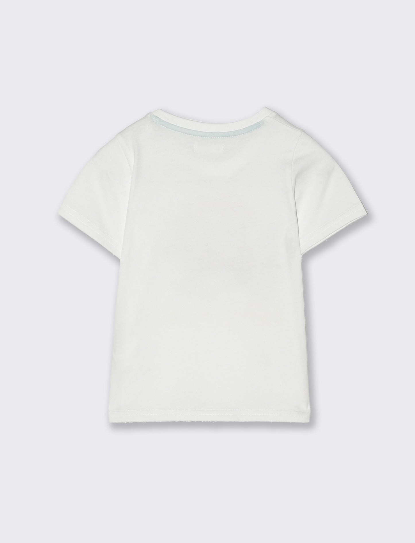 T shirt manica corta da neonato - Bianco
