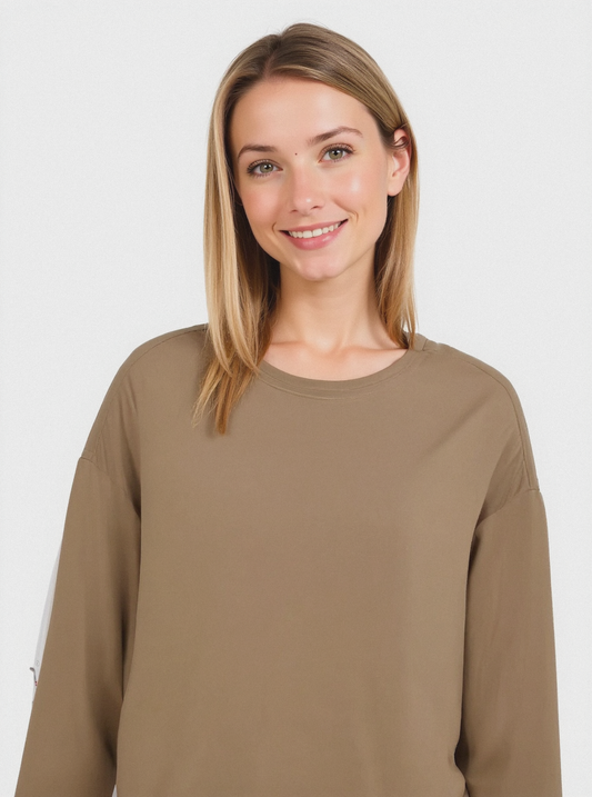 T-SHIRT BASICA - Kaky 1