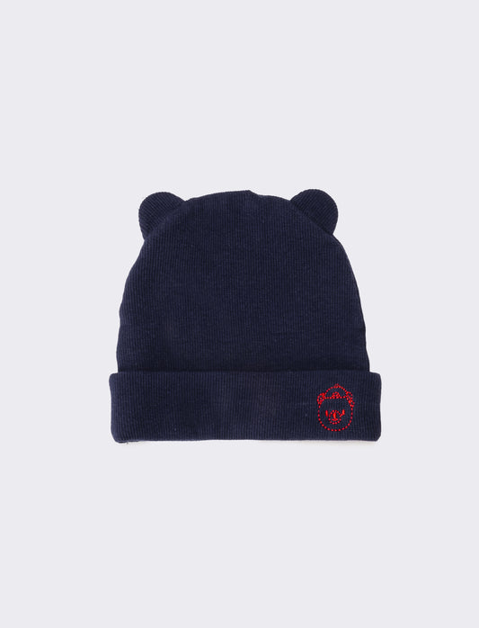 Cappello neonato cuffia con orecchie - Bluette