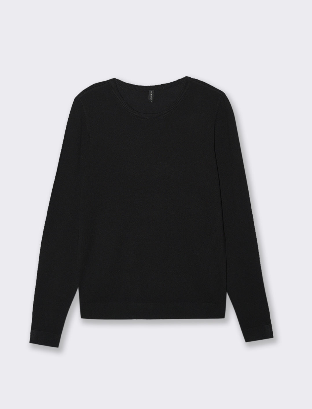 PULLOVER GIROCOLLO - Nero