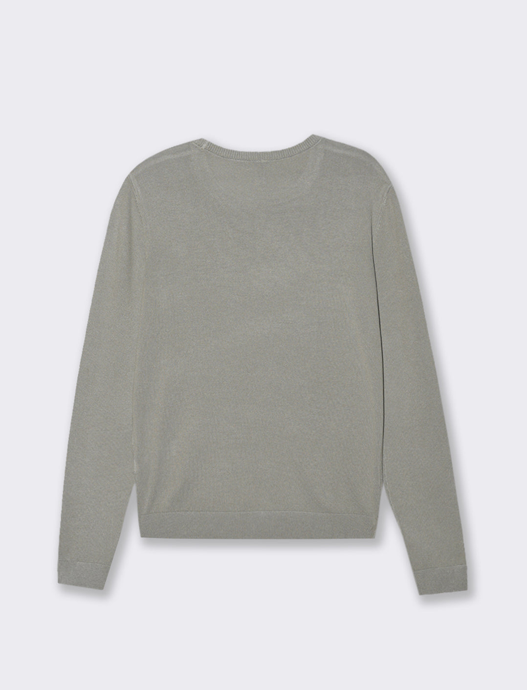 PULLOVER GIROCOLLO - Verdino
