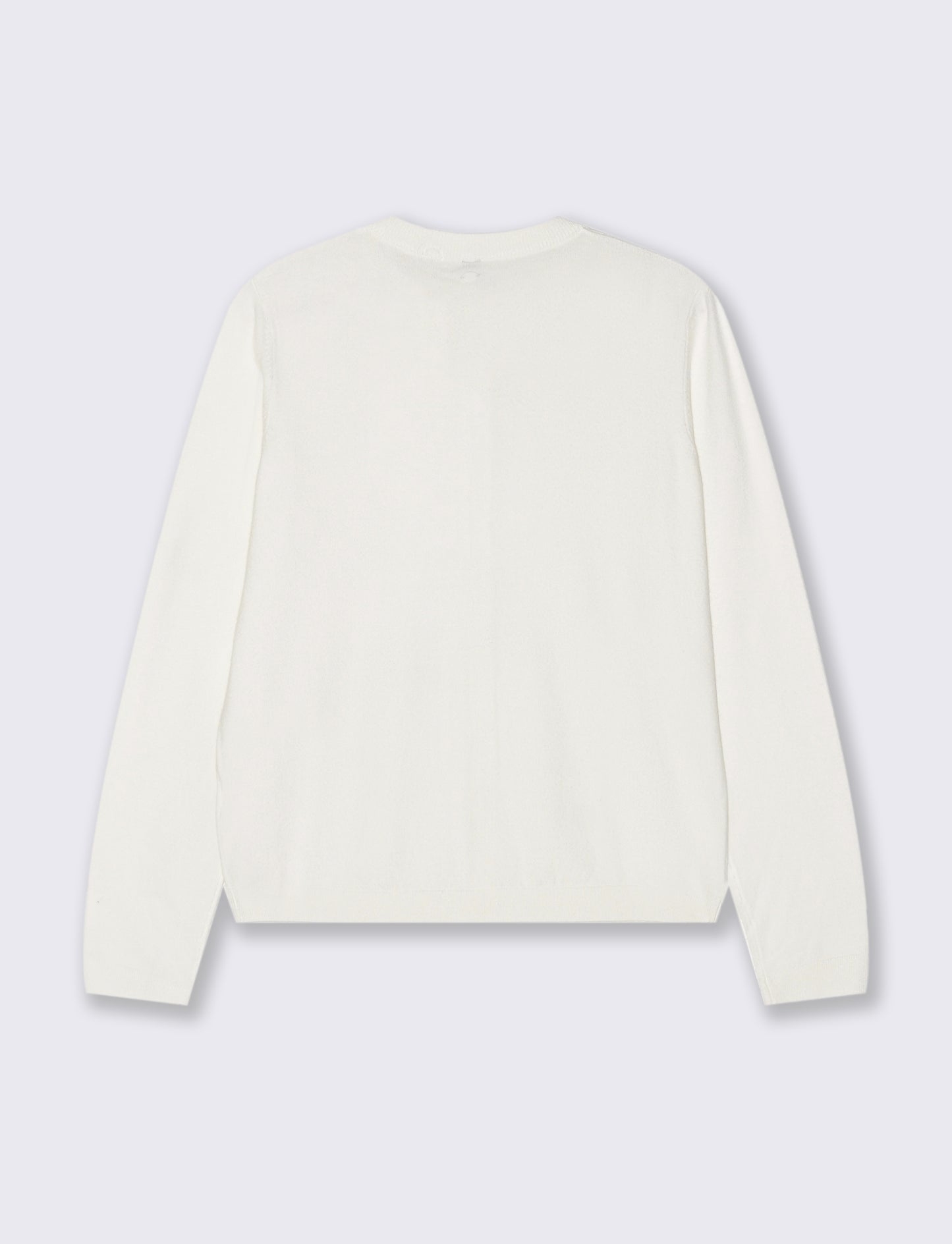 CARDIGAN BASICO - Avorio