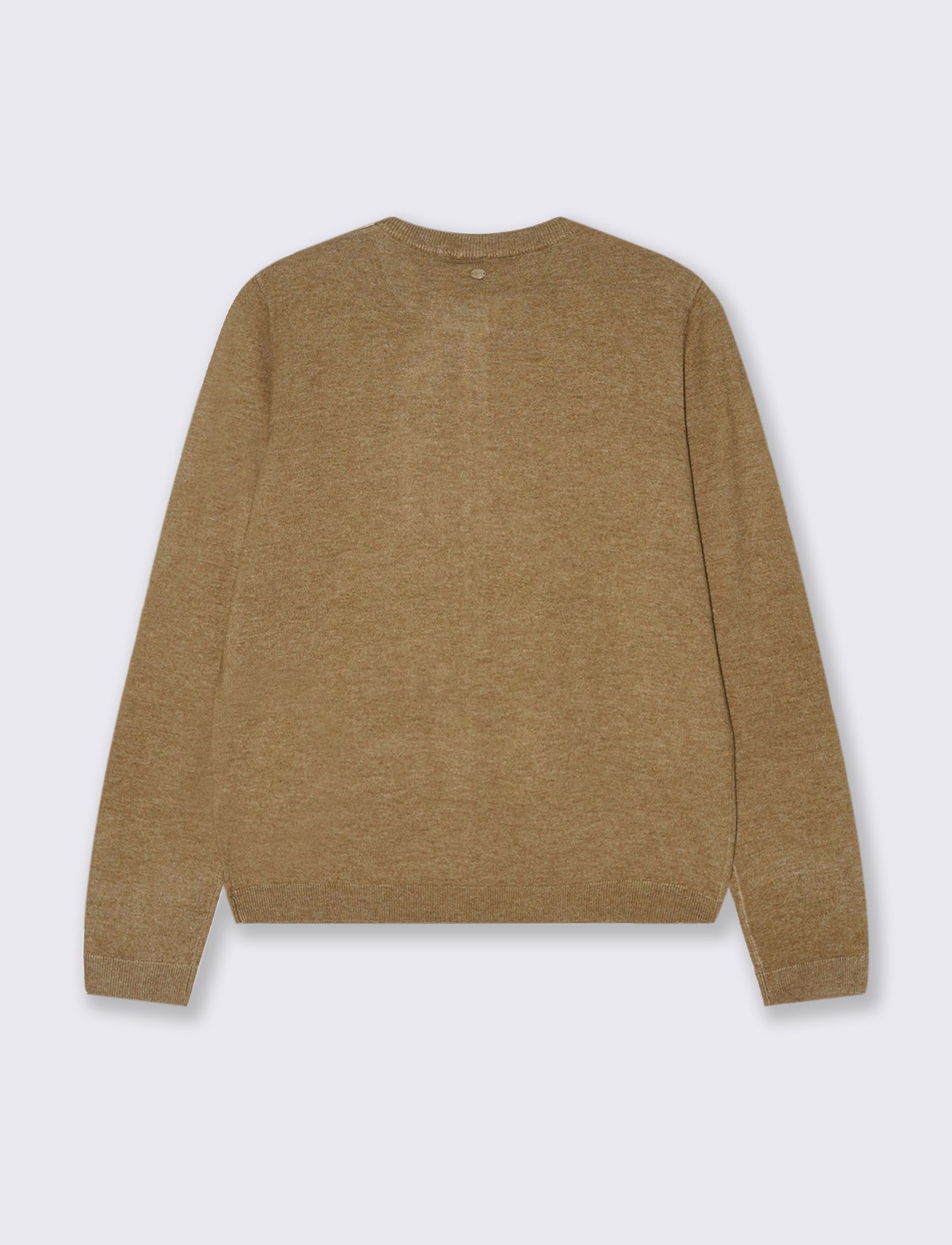 CARDIGAN BASICO - Cammello