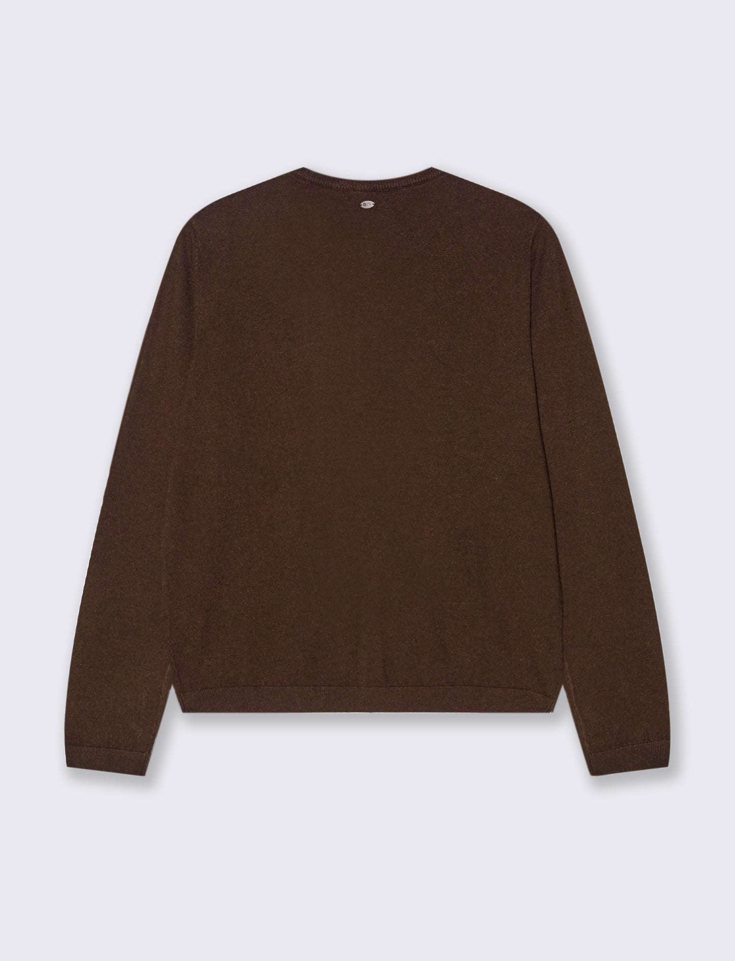 CARDIGAN BASICO - Marrone cioccolato
