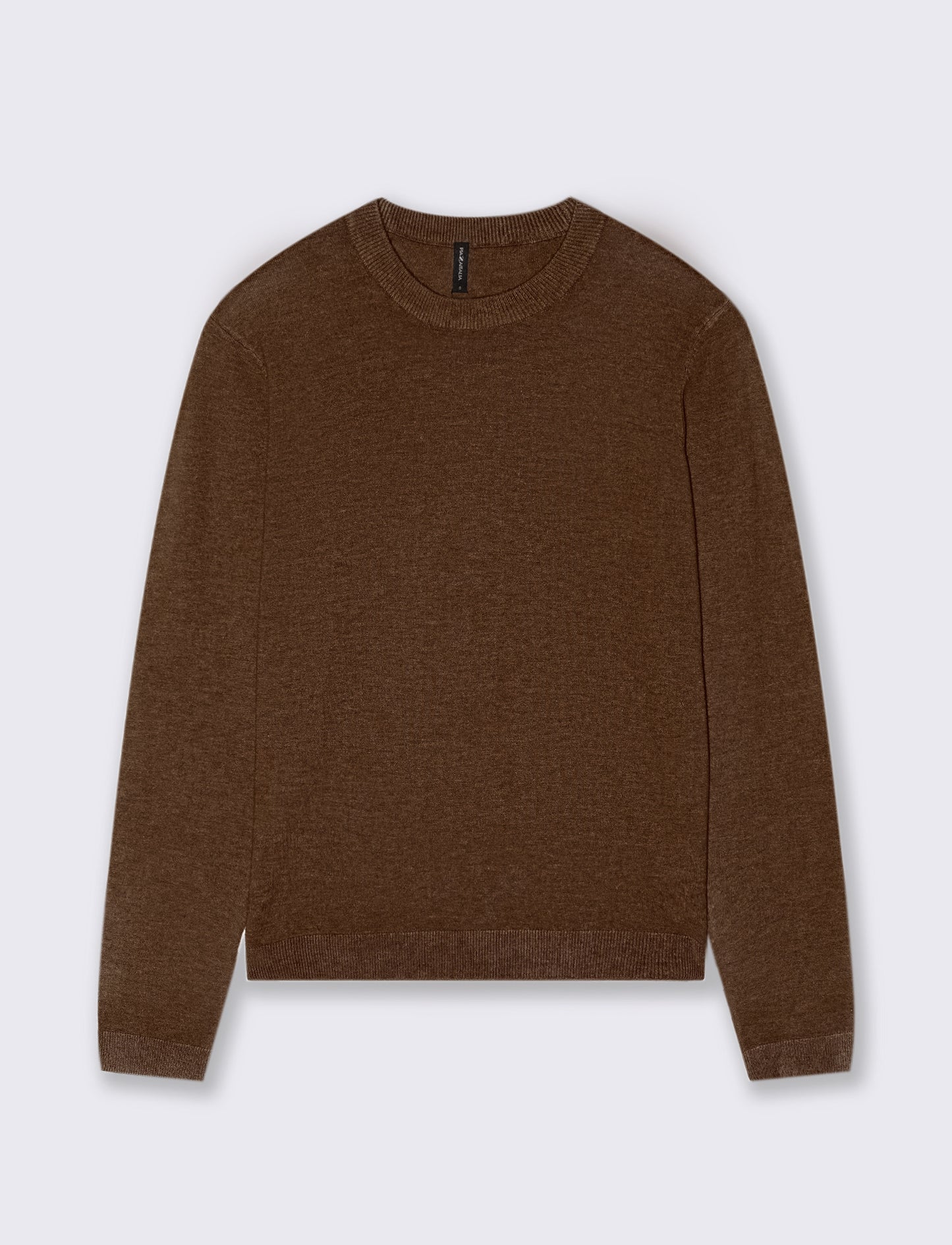 PULLOVER BASICO - Marrone cioccolato