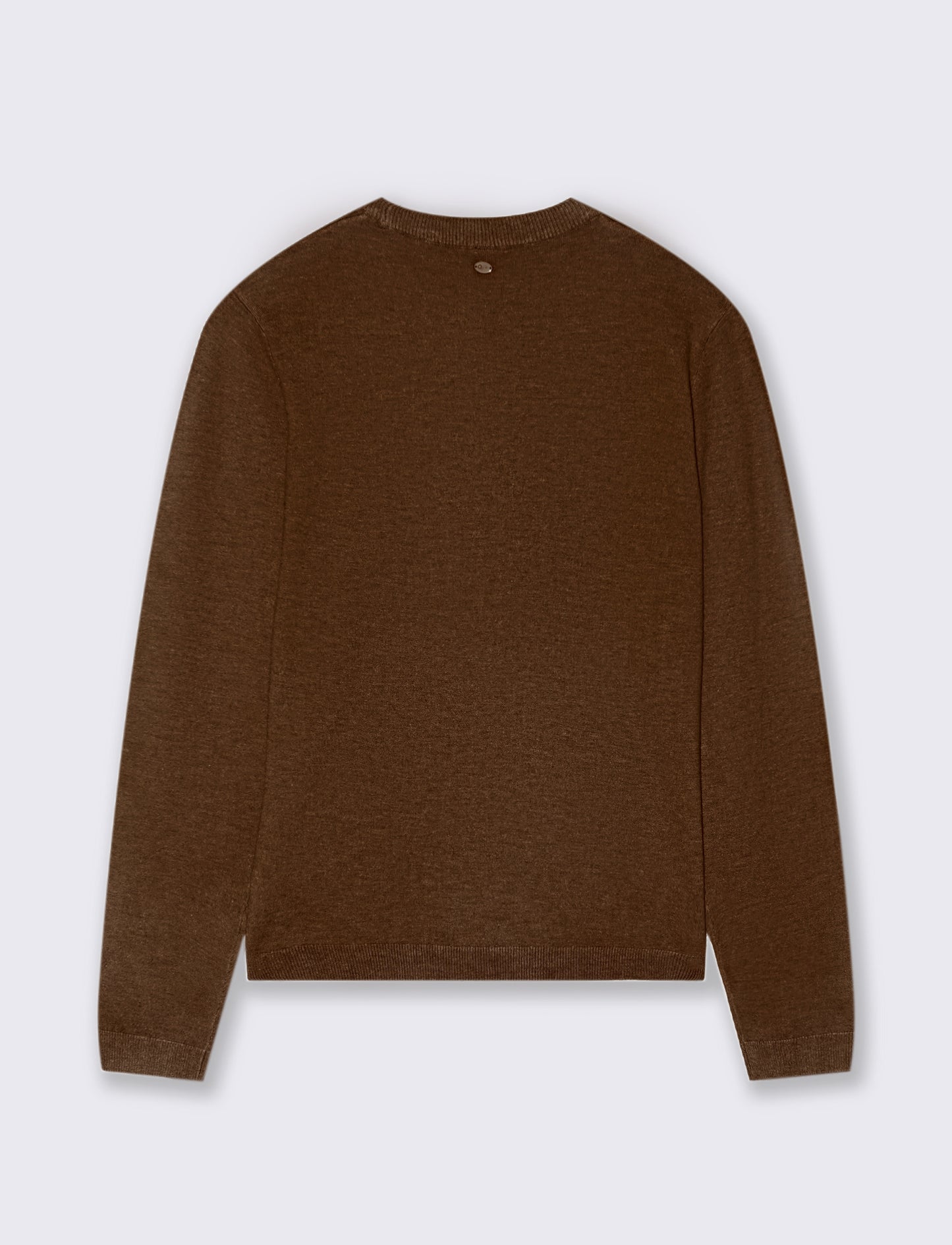 PULLOVER BASICO - Marrone cioccolato