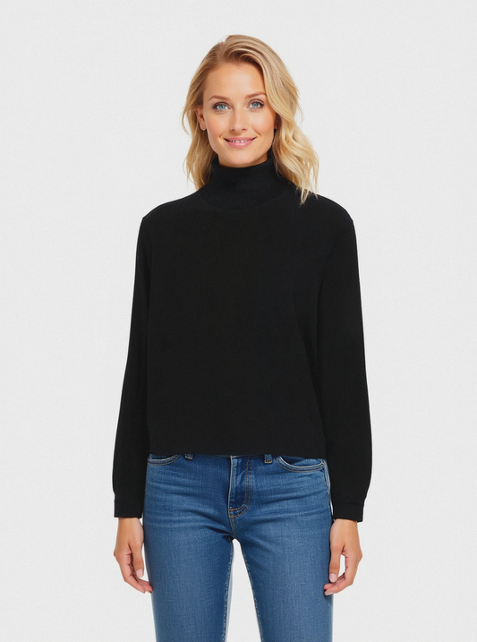 PULLOVER BASICO - Nero