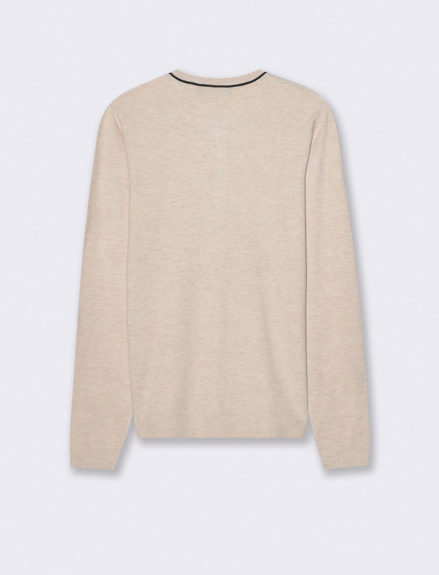 CARDIGAN BASICO - Beige grano