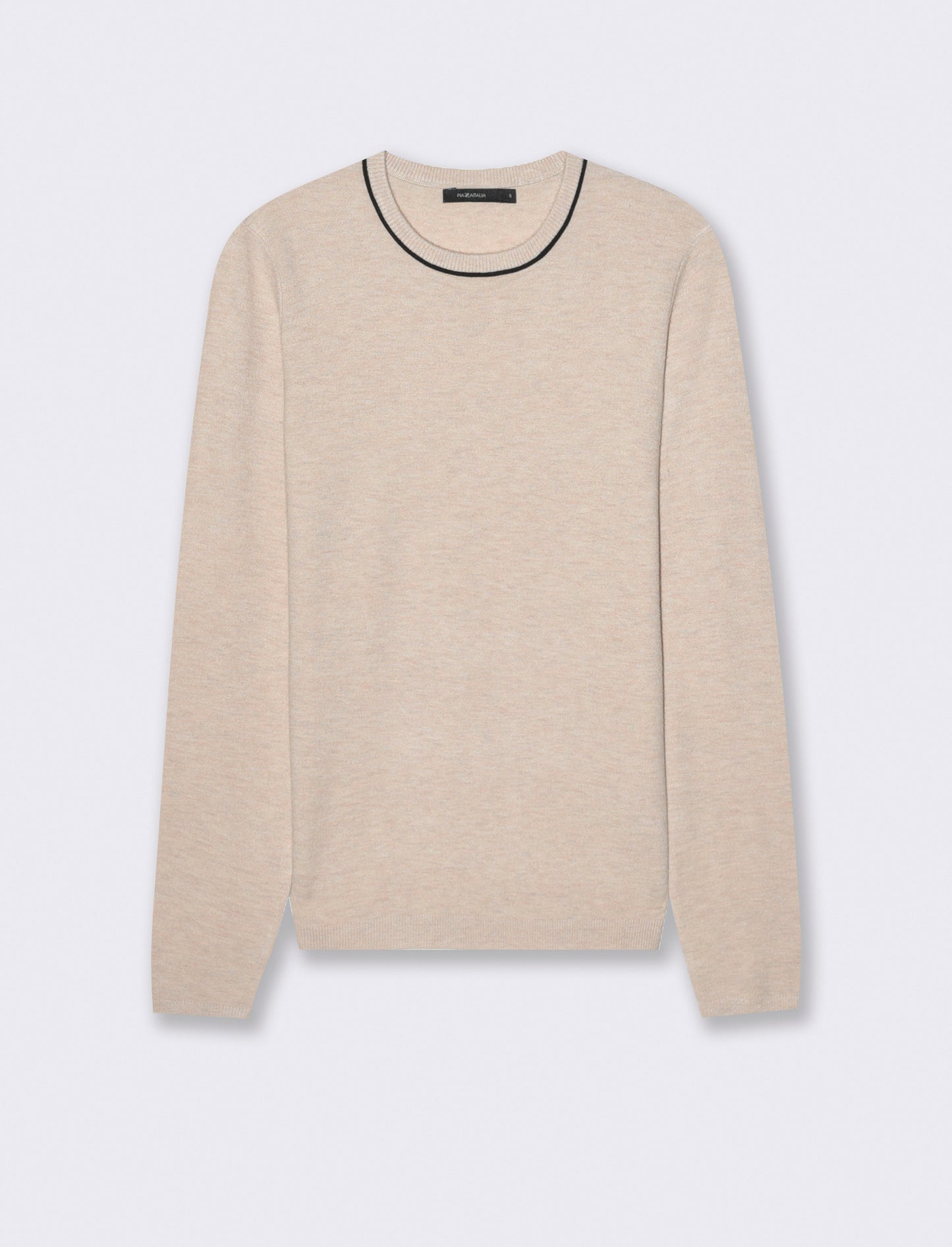 PULLOVER BASICO - Beige grano