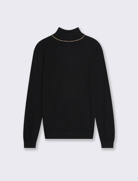 PULLOVER BASICO - Nero
