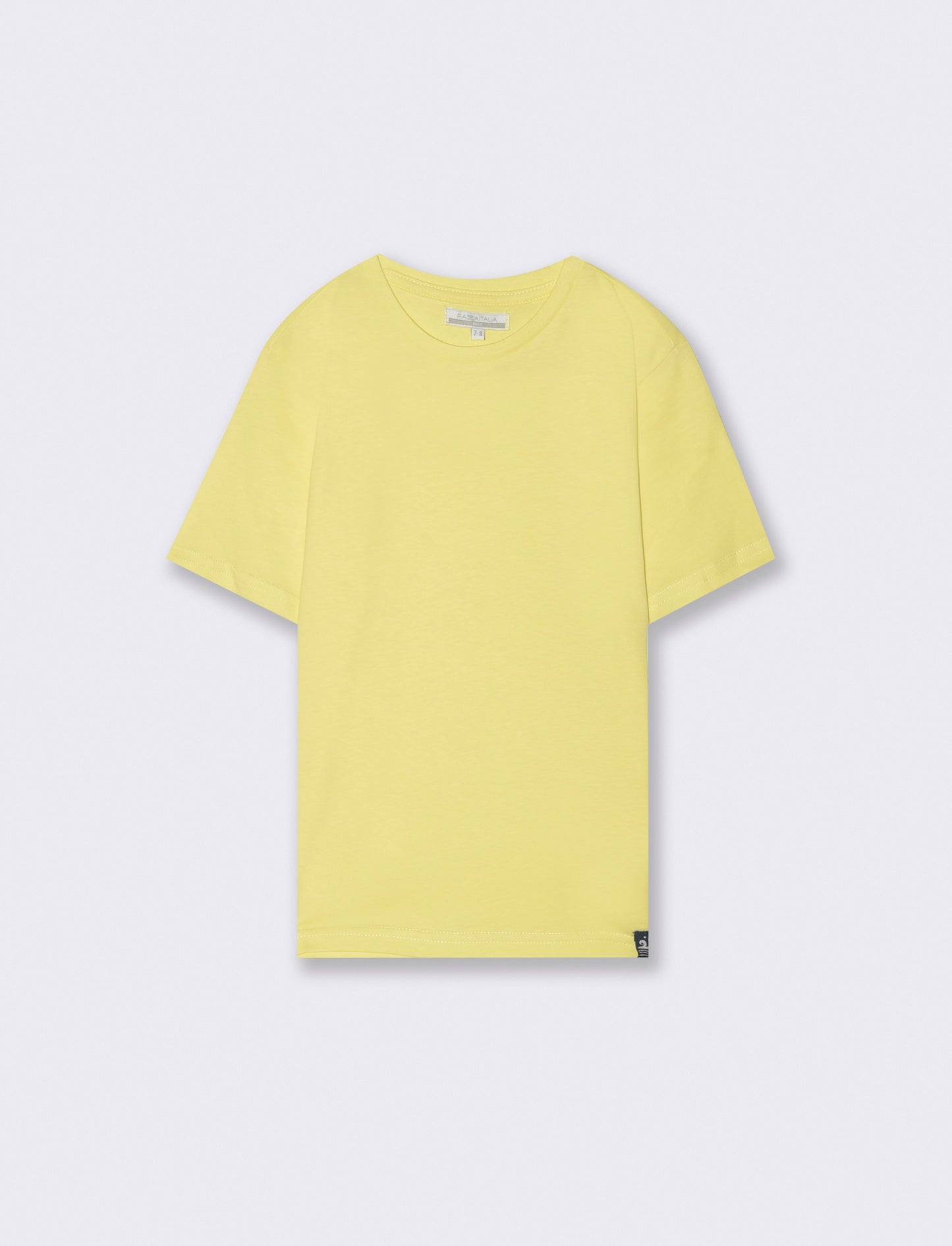 T-shirt mezza manica da bambino - Giallo