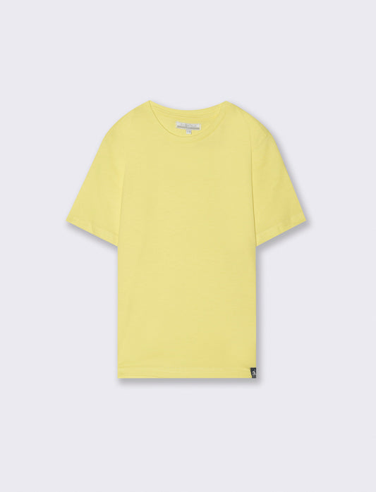 T-shirt mezza manica da bambino - Giallo