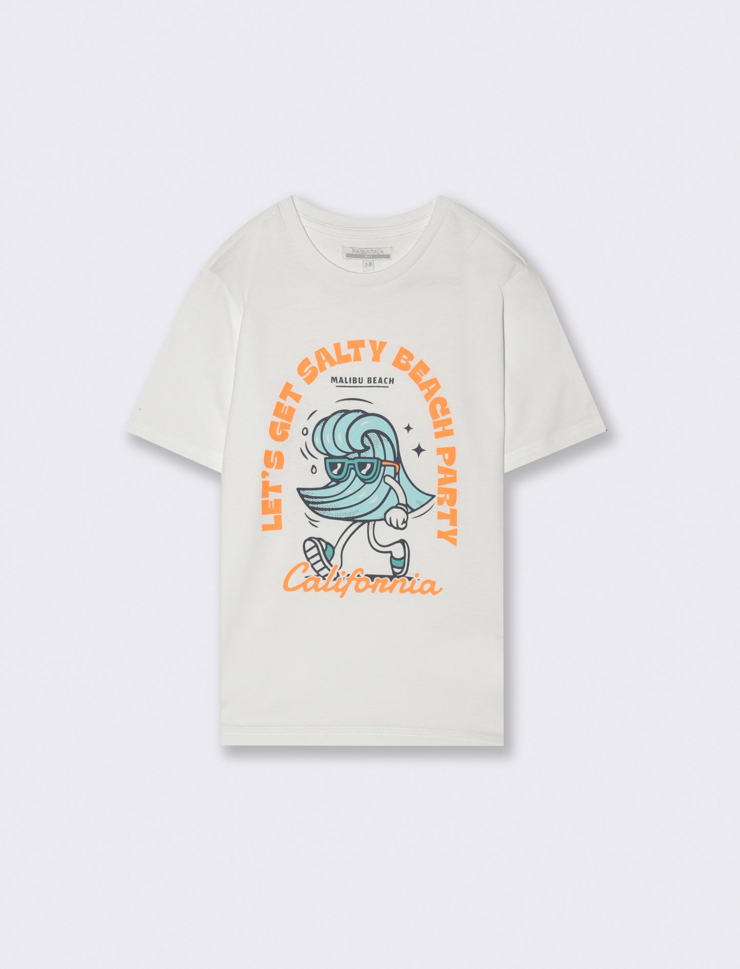 T-shirt mezza manica da bambino - Bianco