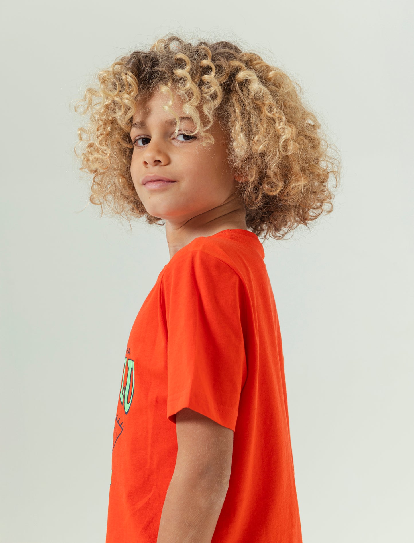 T-shirt mezza manica da bambino - Aragosta