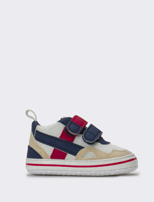 Scarpa da bambino con riporti da neonato - Blu