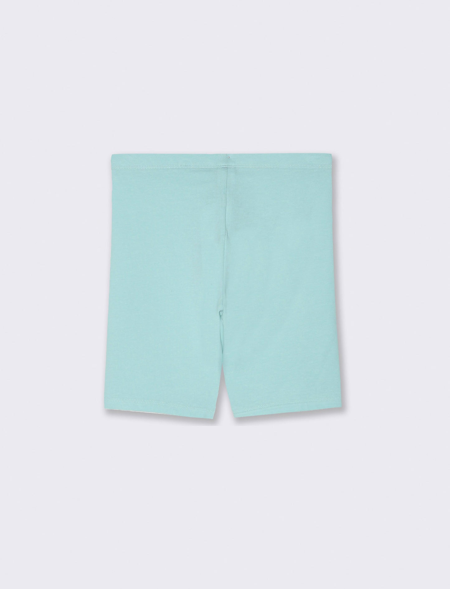 Leggings corto da bambina - Verde acqua