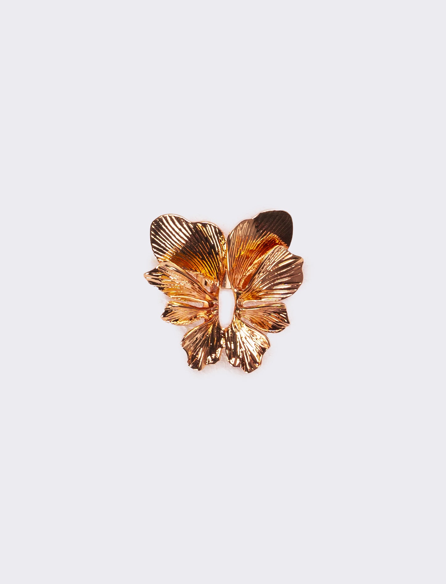 Anello donna con fiore - Rosa