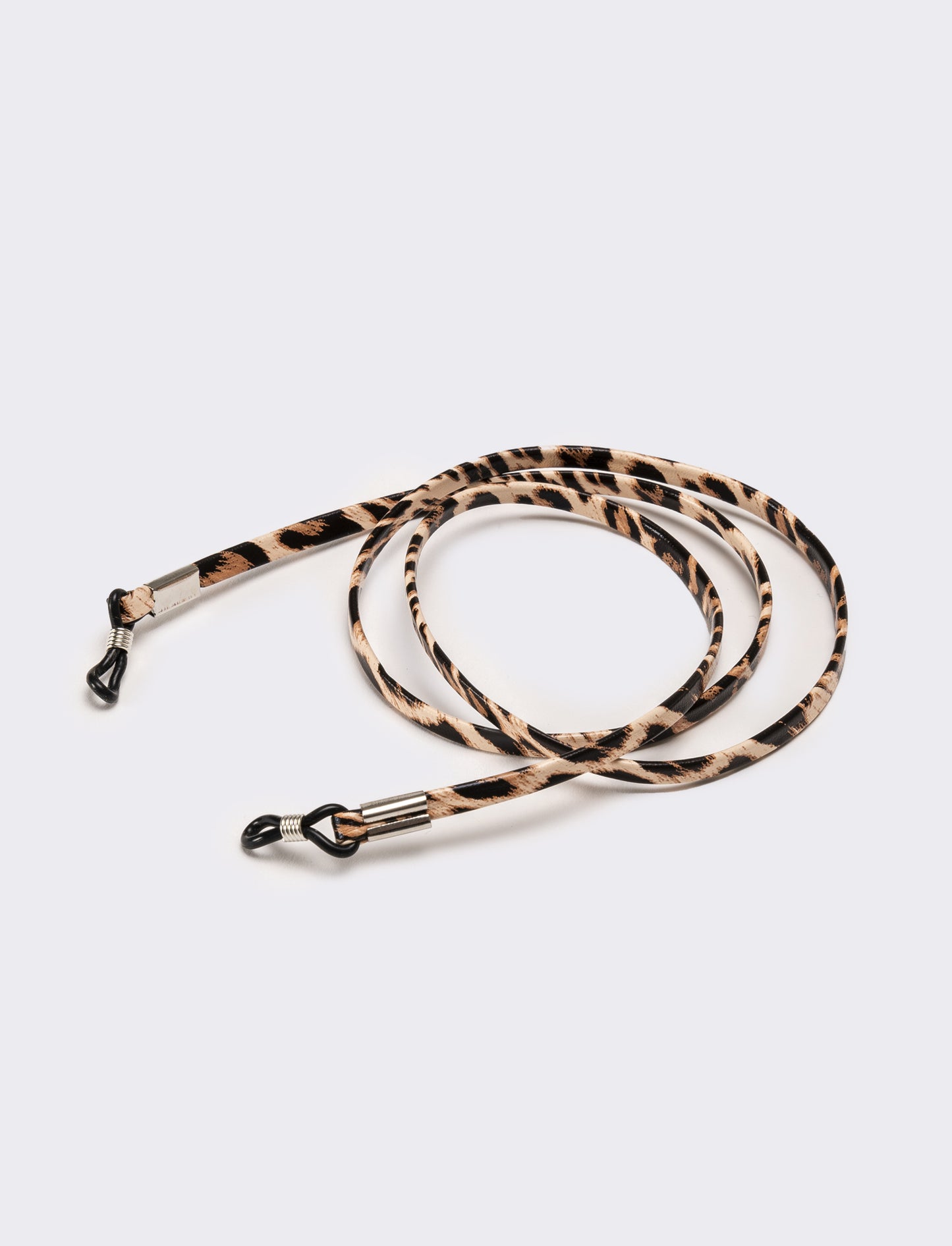 Laccetto donna porta occhiali in pvc - Maculato