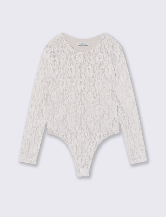 Body in pizzo - Crema