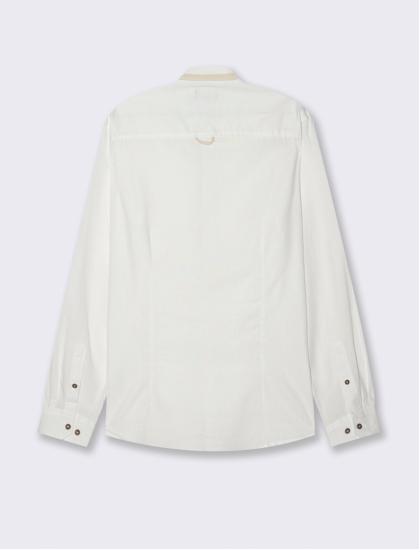 Camicia finta casacca da uomo - Bianco