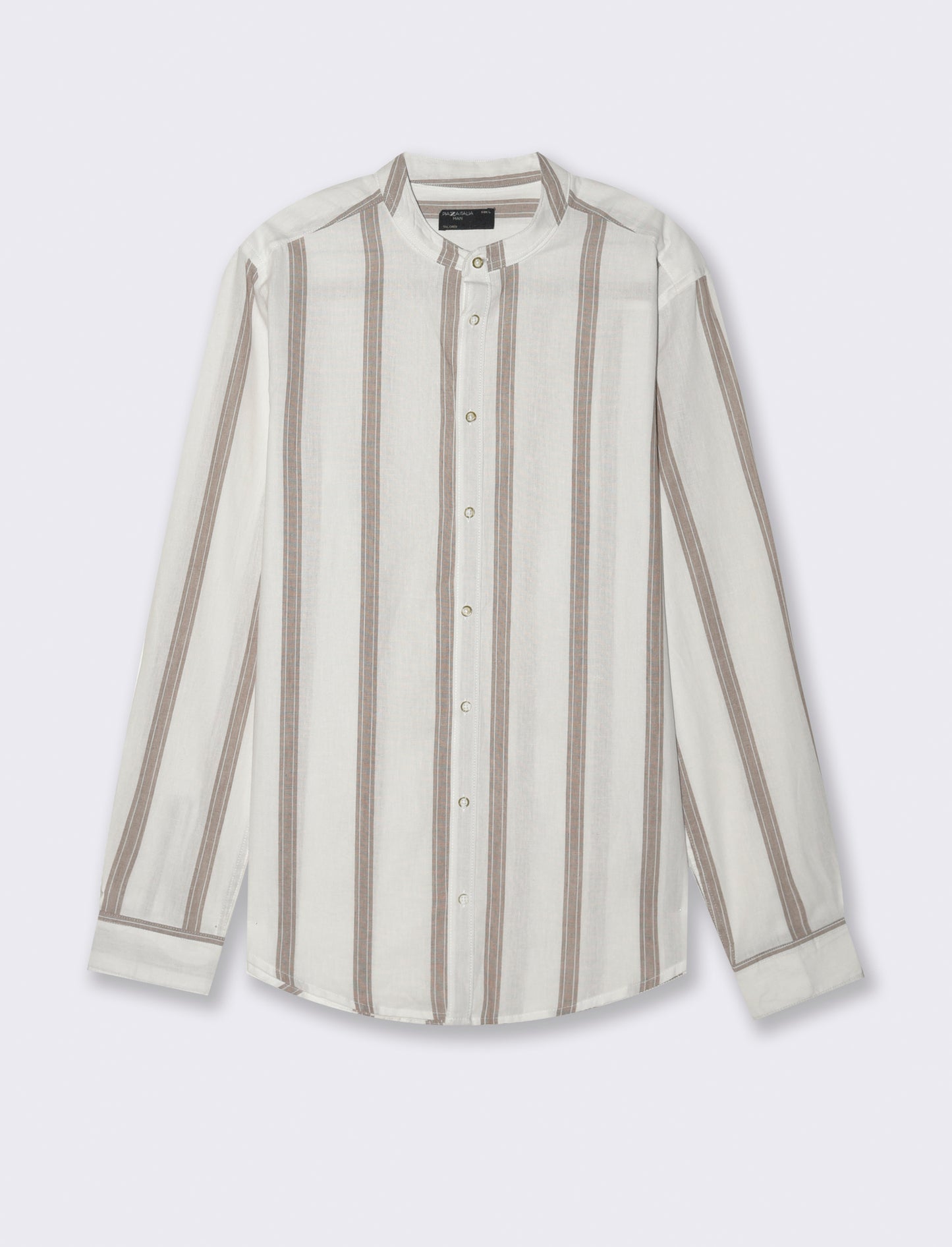 Camicia a righe da uomo - Bianco