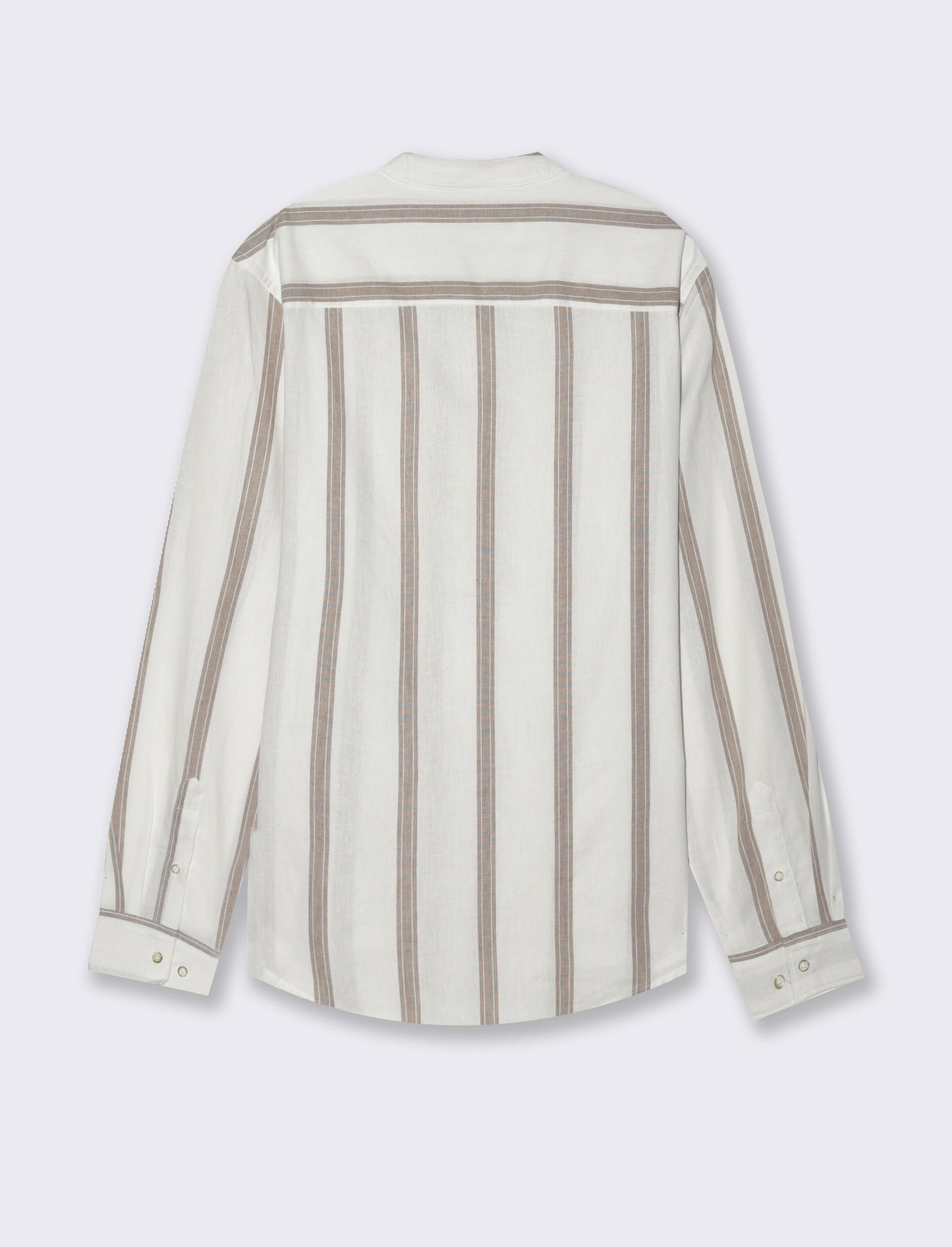 Camicia a righe da uomo - Bianco
