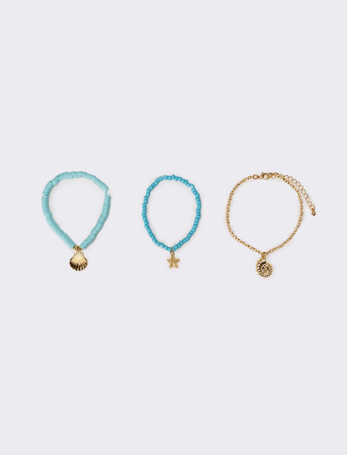 Bracciale donna con soggetti mare - Turchese