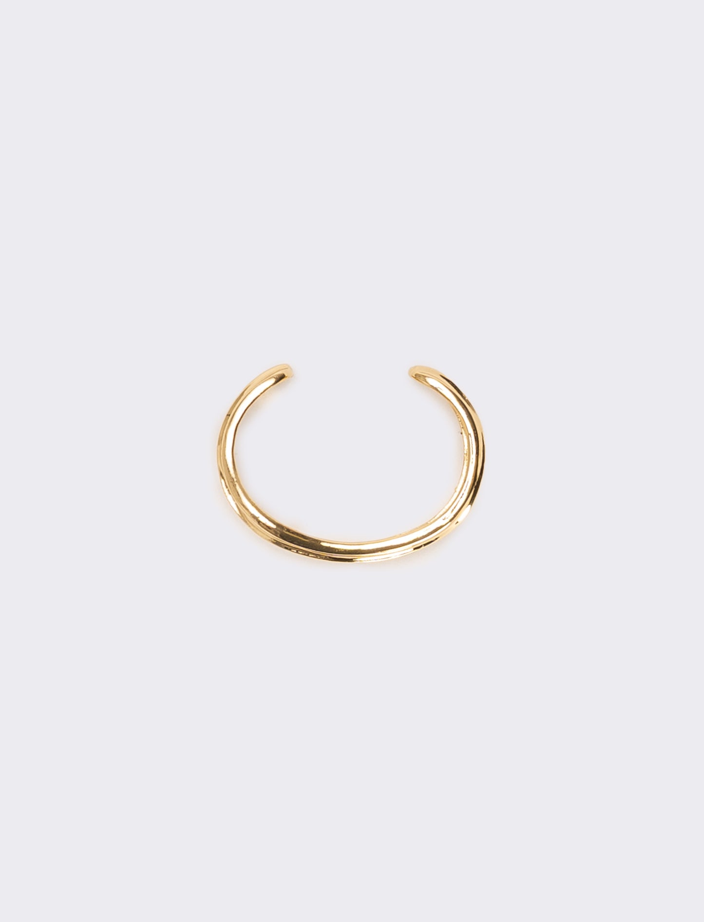 Bracciali donna rigido con striature - Oro