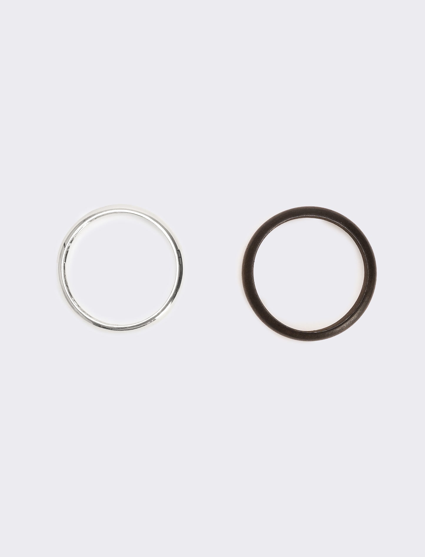 Bracciale donna metallo e legno - Argento