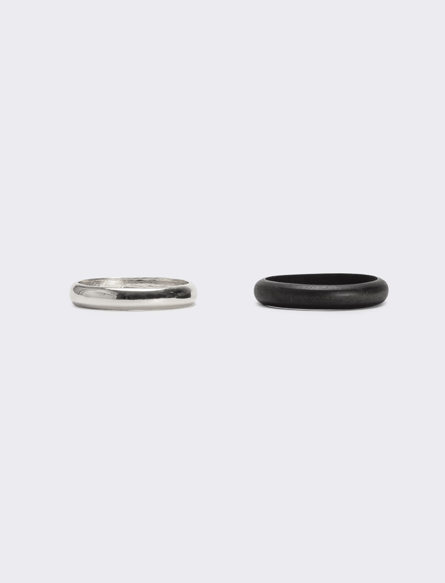 Bracciale donna metallo e legno - Argento