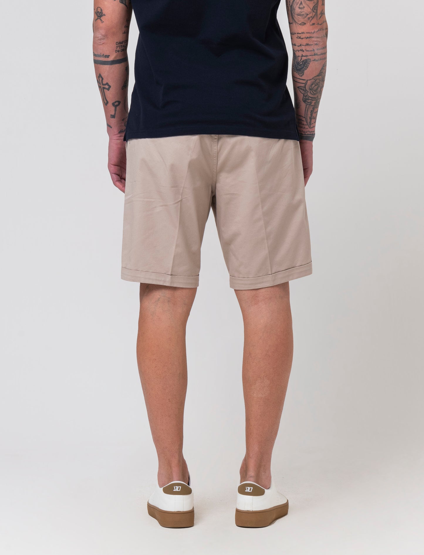 Bermuda chino regular fit da uomo - Beige