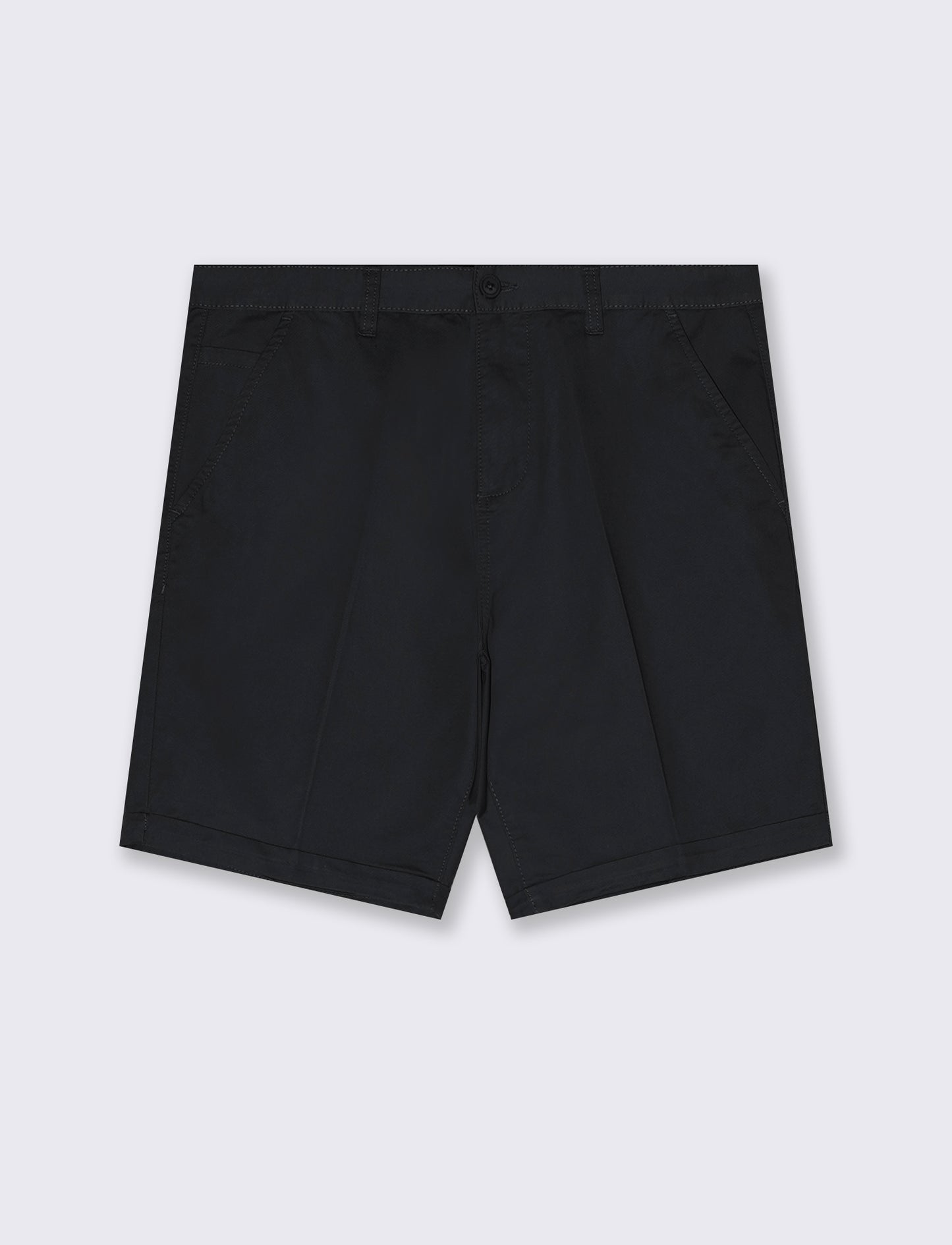 Bermuda chino regular fit da uomo - Nero