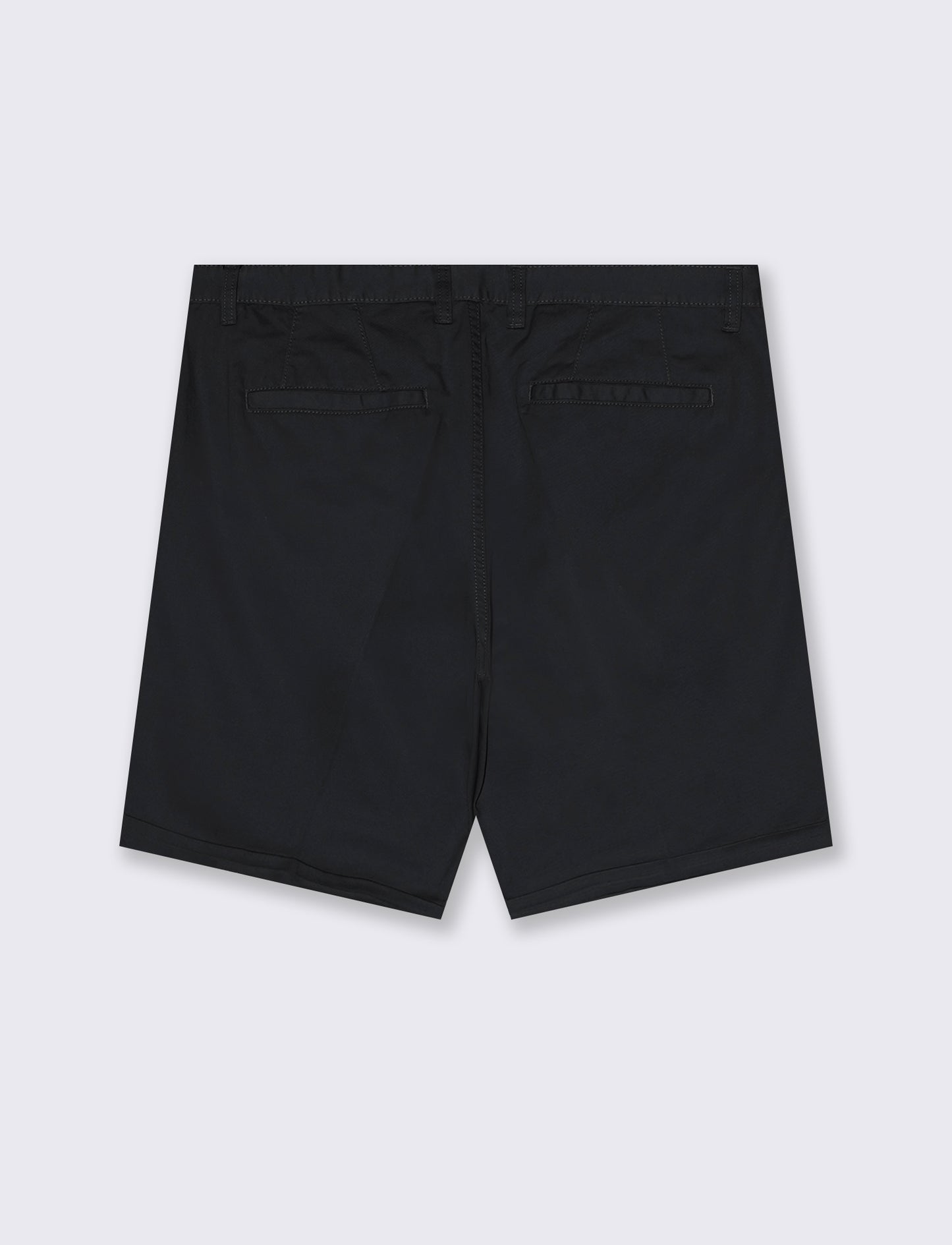 Bermuda chino regular fit da uomo - Nero