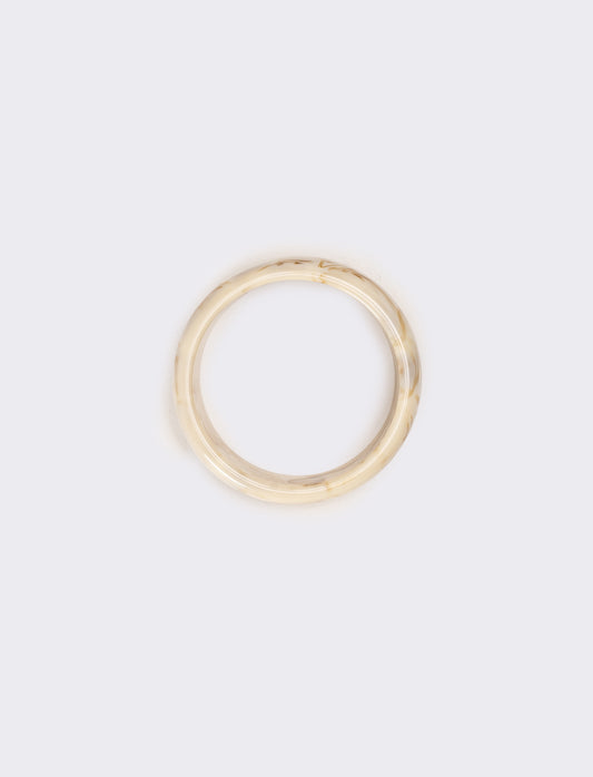Bracciale donna murble rigido - Beige