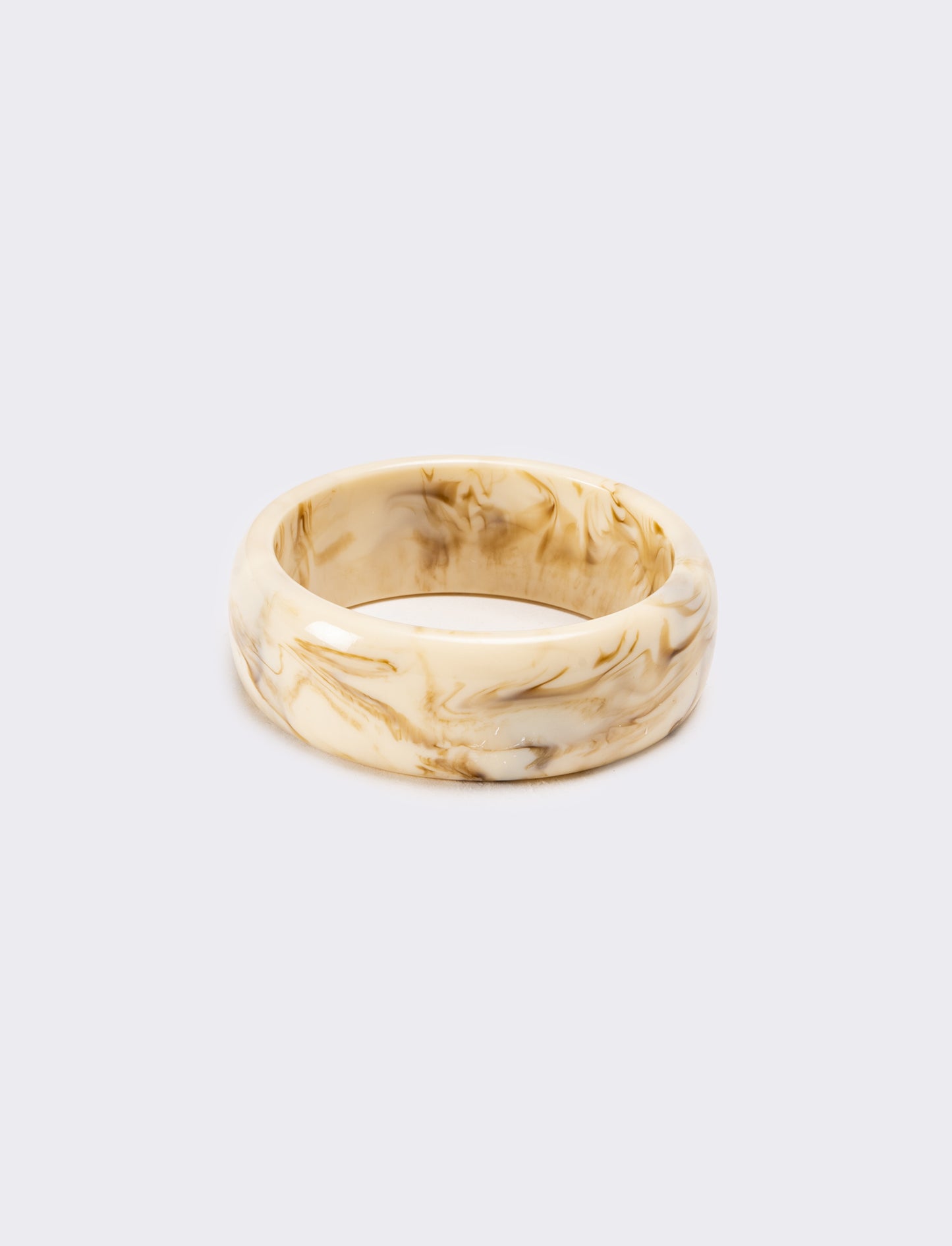Bracciale donna murble rigido - Beige