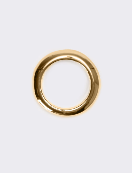 Bracciale donna rigido bombato - Oro