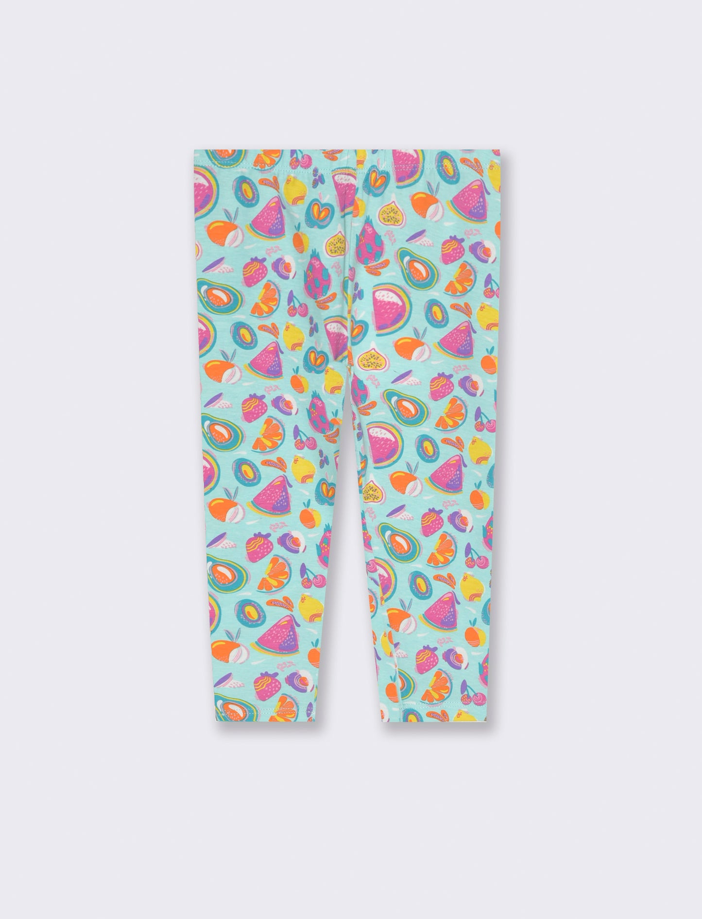 Leggings a fantasia da neonata - Turchese