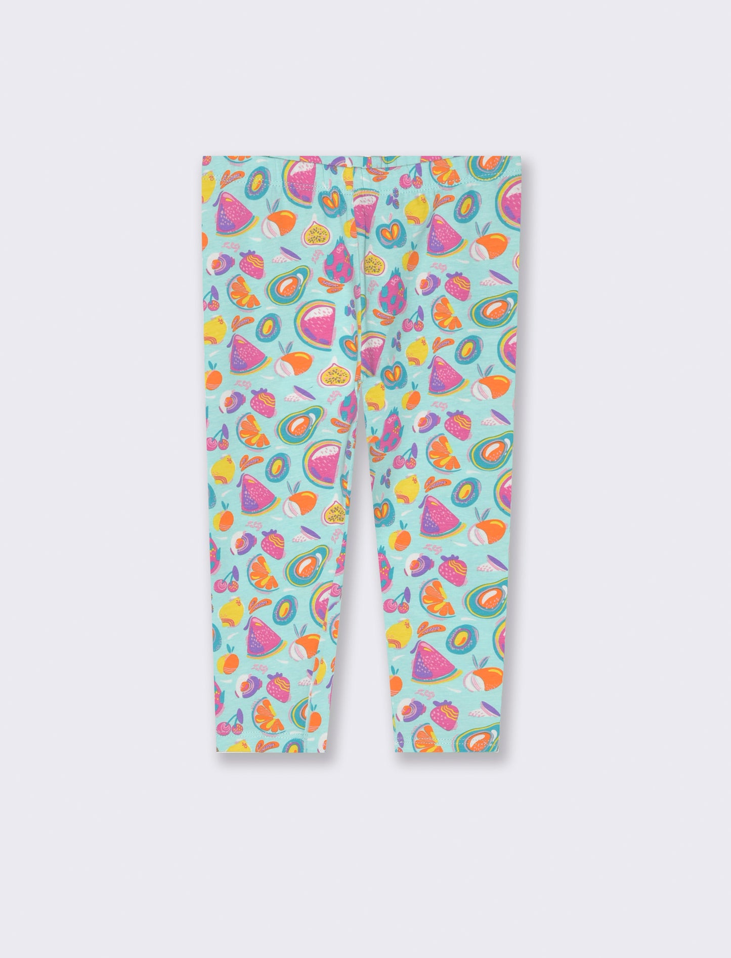Leggings a fantasia da neonata - Turchese