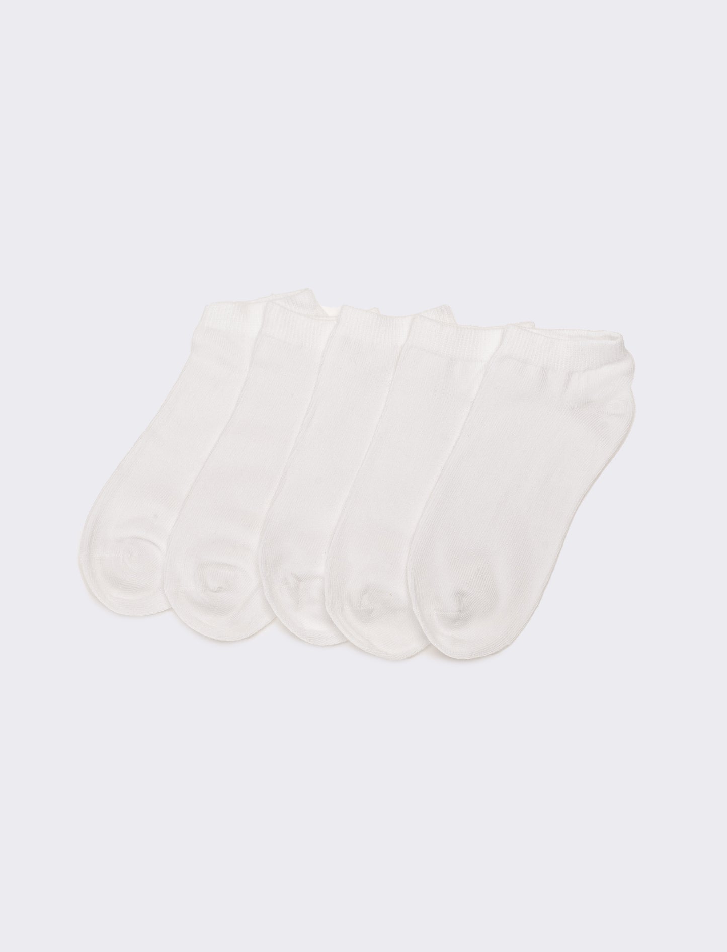 Calzini 5 paia promozionale - Bianco