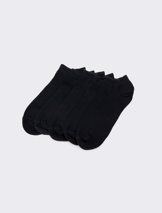 Calzini short 5 paia - Blu