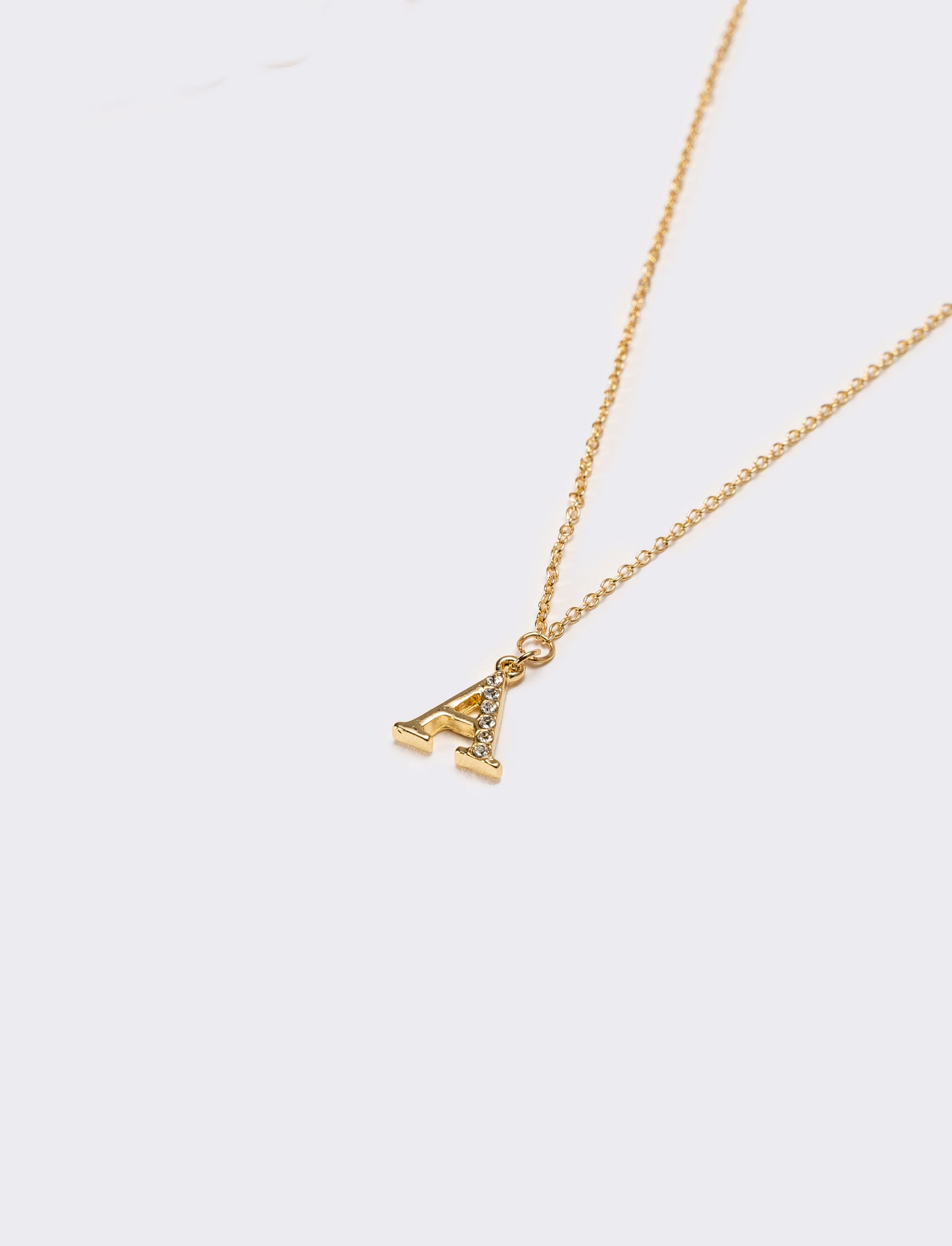Collana donna con lettera iniziale - var 1
