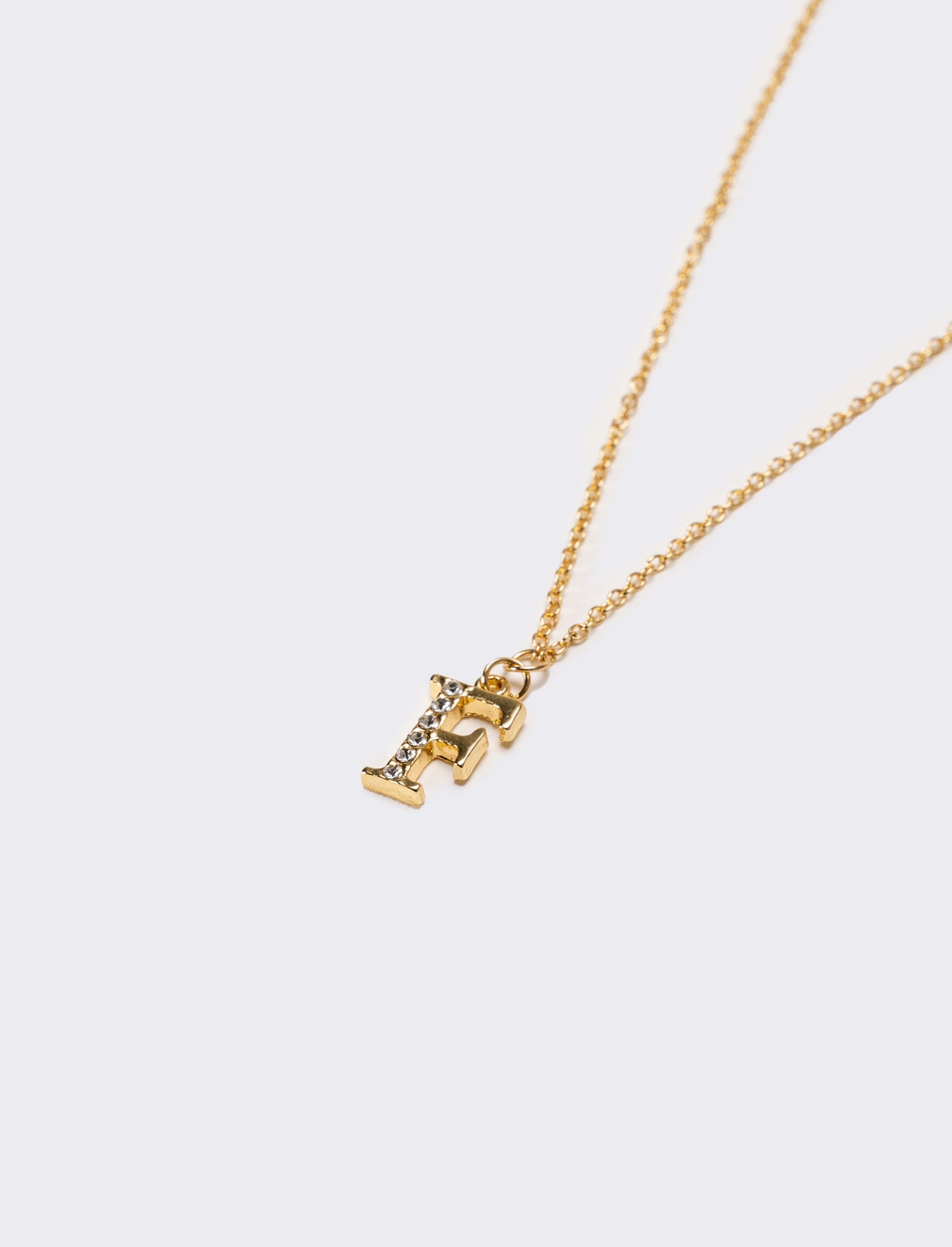 Collana donna con lettera iniziale - var 3