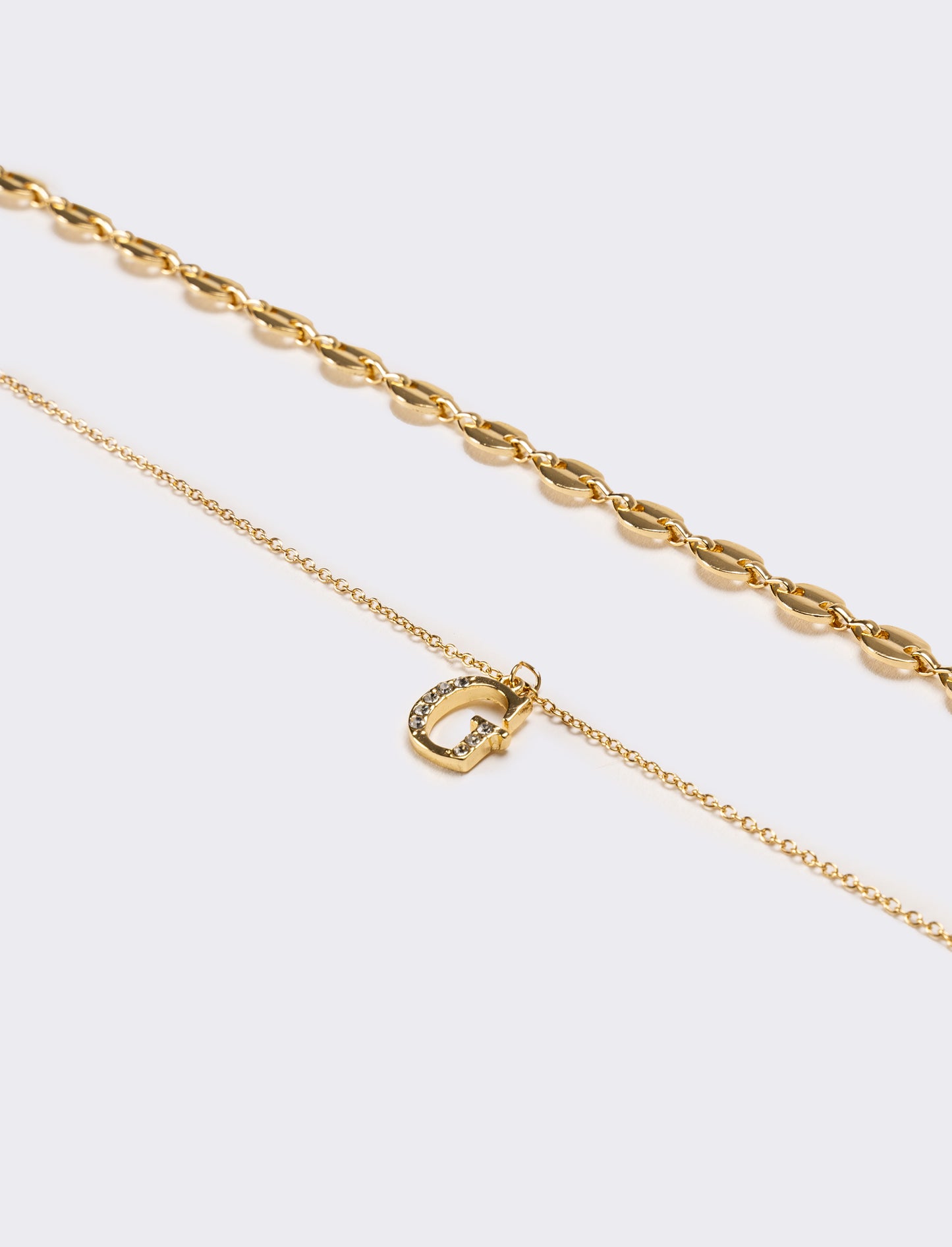 Collana donna con lettera iniziale - Var 4